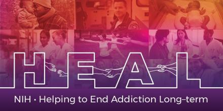 Graphic representing the NIH Helping to End Addiction Long-term initiative