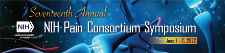 Banner advertising the 17th annual NIH Pain Consortium Symposium