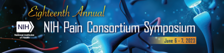 Banner for NIH Pain Consortium Symposium